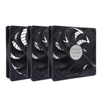3-PACK 120MM 12V Dc High Airflow Computer Pc Case Fan 120X120X25MM Triple 3PI.... Fixed Price $36.63.