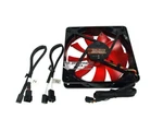 Phobya Nano-g Silent Waterproof 1500RPM Mult 120X120X25MM 78215 4049469077600. Fixed Price $12.95.