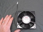 New Mechatronics UF12A12 Ball Bearing Ac 115V 14/12 Watt Cooling Fan 106 Cfm. Fixed Price $23.95.