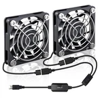 2 Packs Wathai 60MM Usb Computer Fan 5V With Speed Control 60X10MM. Fixed Price $23.04.