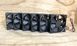 Lot Of 6 Top Motor DF1209SM Variable Speed Cooling Case Fan 92MM X 25MM 3-PIN. Fixed Price $35.99.