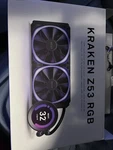 Nzxt Kraken Rgb 240MM Liquid Cooler With Lcd Display Black (RL-KRZ53-R1). Fixed Price $140.00.