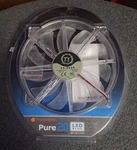 Blue Gaming Case Fan Thermaltake Pure Led 200MM X 30 CL-F016-PL20BU-A New. Fixed Price $9.99.