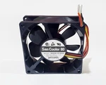 Sanyo Denki 9AH0812P4H04 80X80X25MM, 12VDC, Tachometer, Pwm, Wires Leads. Fixed Price $19.95.