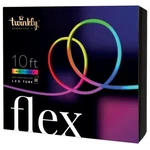 Twinkly Flex White Wire Light Tube, Multicolor, Rgb Led, 10FT. Fixed Price $97.63.