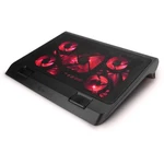 Laptop Cooling Pad 5 Quiet Fans Cooler Stand Dual Ports For 11-17". Fixed Price $34.99.
