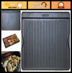 16"X24" Non-stick Cast Iron Griddle For Grill & Cooking, Heavy-duty Kitchen Tool. Fixed Price $127.99.