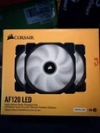 Corsair AF120 Led White 120MM Case Fans 3-PACK 1400RPM. Fixed Price $30.00.