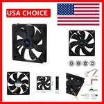 120MM Silent Fan For Pc Cases, Cpu Coolers, Mining Rigs Quiet Computer Cool.... Fixed Price $13.49.