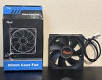 Rosewill 80MM Case Fan Model RFA-80-K Only For Computer Unused Clean. Fixed Price $7.50.