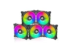 Asiahorse FS-9002 Case Fans 120MM Argb Pwm (in And Outside Light Effect) 5 Each. Fixed Price $33.30.