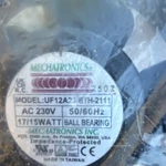 Mechatronics UF12A23 Square Component Fan 230V 17/15W Black. Fixed Price $25.00.