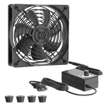 Computer Fan With Ac Plug Zirsso 120MM 12V 110V - 240V Spee.... Fixed Price $20.87.