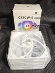 Thermalright TL-C12CW-S 3X 120MM White Rgb Case Fans S-fdb Bearing 4-PIN. Fixed Price $17.25.