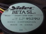 Nidec D06R-12TM 02B 12V 0.11A. Fixed Price $5.95.