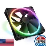 Nzxt F140 Rgb 140MM Pwm Pc Fan High Airflow Noise Fluid Dynamic Bearing. Fixed Price $55.76.