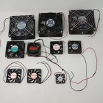 Lot Of 10 Assorted Electronic Component Cooling Fans (sunon, Nmb, Evercool, Trw). Fixed Price $38.00.