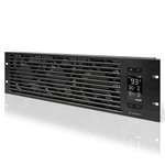 Infinity Cloudplate T9, Rack Mount Fan Panel 3U, Exhaust Black. Fixed Price $209.97.