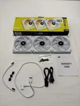 Corsair Icue Link QX120 Rgb 120MM Magnetic Dome Fans - 3 Kit. Fixed Price $89.99.