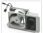 Apple Power Mac Pro G5 Cooling Front Fan Speaker Assembly + Cables A1047 Tested. Fixed Price $14.95.