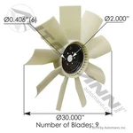 Replaces 05-19615-200 Universal Cooling Fan ,. Fixed Price $213.85.