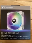 Thermaltake LE120 Argb Pwm Fan (3 Pack), Controlled 1500 Cm, White. Fixed Price $15.50.