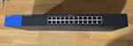 Linksys LGS124PV2 24-PORT Gigabit Poe + Switch. Fixed Price $35.00.