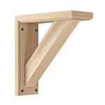 Waddell BR630 Shelf Bracket Traditional Wood 9" X 3". Fixed Price $24.99.