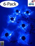 6PACK:ENERMAX Twister 90MM Blue Led 3PIN 12V On/off Cpu/case Cooler Fan XUCEV9N. Fixed Price $30.99.
