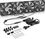 Gdstime Big Airflow 4X 120MM Fans With 100V-240V Ac Powered Speed Controller.... Fixed Price $90.04.