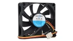 Brand New 2.75" X (70MM) Oritek Case Fan W/3-PIN Connector/black -canada. Fixed Price $20.02.