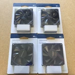 Lot 4X Insignia 80MM Pc Cooling Fan Computer Case Atx Tower Quiet 3 Or Pin 12V. Fixed Price $32.53.