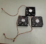 (3) Foxconn PVA092G12M 12VDC 0.24A 3-WIRE Fan. Fixed Price $16.85.