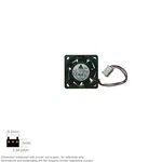 Fan Muffin Cooling 40MM 40X40X28 Delta TFB0412SHN 25420. Fixed Price $9.00.