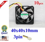 10X Sunon 40X10MM 3PIN Fan, HA40101V4-C99, HA40101V4-D13U-C99, Super-silence!. Fixed Price $43.95.
