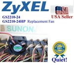 1X Quiet Sanyo Fan For Zyxel GS2210-24HP Low Noise Best Homenetwork. Fixed Price $19.95.