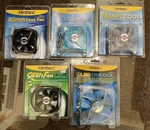 New Lot Of 5 Antec Assorted Cooling FANS-(1-120MM, 1-92MM, 3-80MM) Case. Fixed Price $24.95.