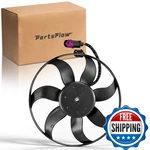 Partsflow Radiator Cooling Fan For 2006-2013 Audi A3/A3 Quattro/tt Rs. Fixed Price $81.45.