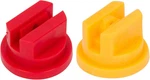 182932 Poly Flat Fan Nozzle Kit - Red 0.25 Gpm, 70 Degree And Yellow 0.15.... Fixed Price $17.04.