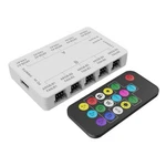 Vetroo 20-PORT 5V 3PIN Argb And 12V 4PIN Pwm Fan Hub W/ Remote Control White. Fixed Price $19.99.