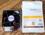 Case 80MM 25MM LP4 Connector Evercool EC8025L12E Startech Fanboxsl. Fixed Price $5.99.