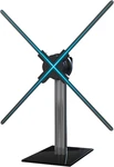 Missyou 3DHOLOGRAMFAN Desktop Stand With Tempered Glass Base Aluminum Alloy. Fixed Price $115.00.