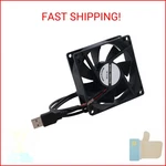 Rdexp Black 5V Usb Power Silent Computer Cooling Fan For Case Cpu Coole. Fixed Price $12.69.