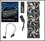 Lian Uni Fan Wireless 120 Triple Pack Black 12SL1W3B With Controller. Fixed Price $79.99.