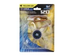 New Kingwin CFY-012LB Yellow Led 12CM Case Fan Silent Descktop Computer. Fixed Price $94.99.