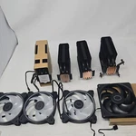*lot Of 4* Cooler Master Hyper 212 Halo 120MM Cpu Fan With Heatsink - Black. Fixed Price $69.99.