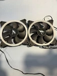 Zalman 120MM Hydraulic Case Fans Black/white Led Set Of 4-PIN 41.8CFM. Fixed Price $15.99.