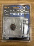 Silenx EFX-08-15B 80MM Blue Led Silent Computer Fan. Fixed Price $9.00.