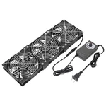 3X 120MM 12V Computer Fan With To Ac 110V - 240V Speed Controller, Cooling.... Fixed Price $54.32.