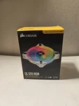 New Corsair Icue QL120 D-rgb Pwm Fan W/ Lighting Node Core, 120MM, White 3-PACK. Fixed Price $95.00.